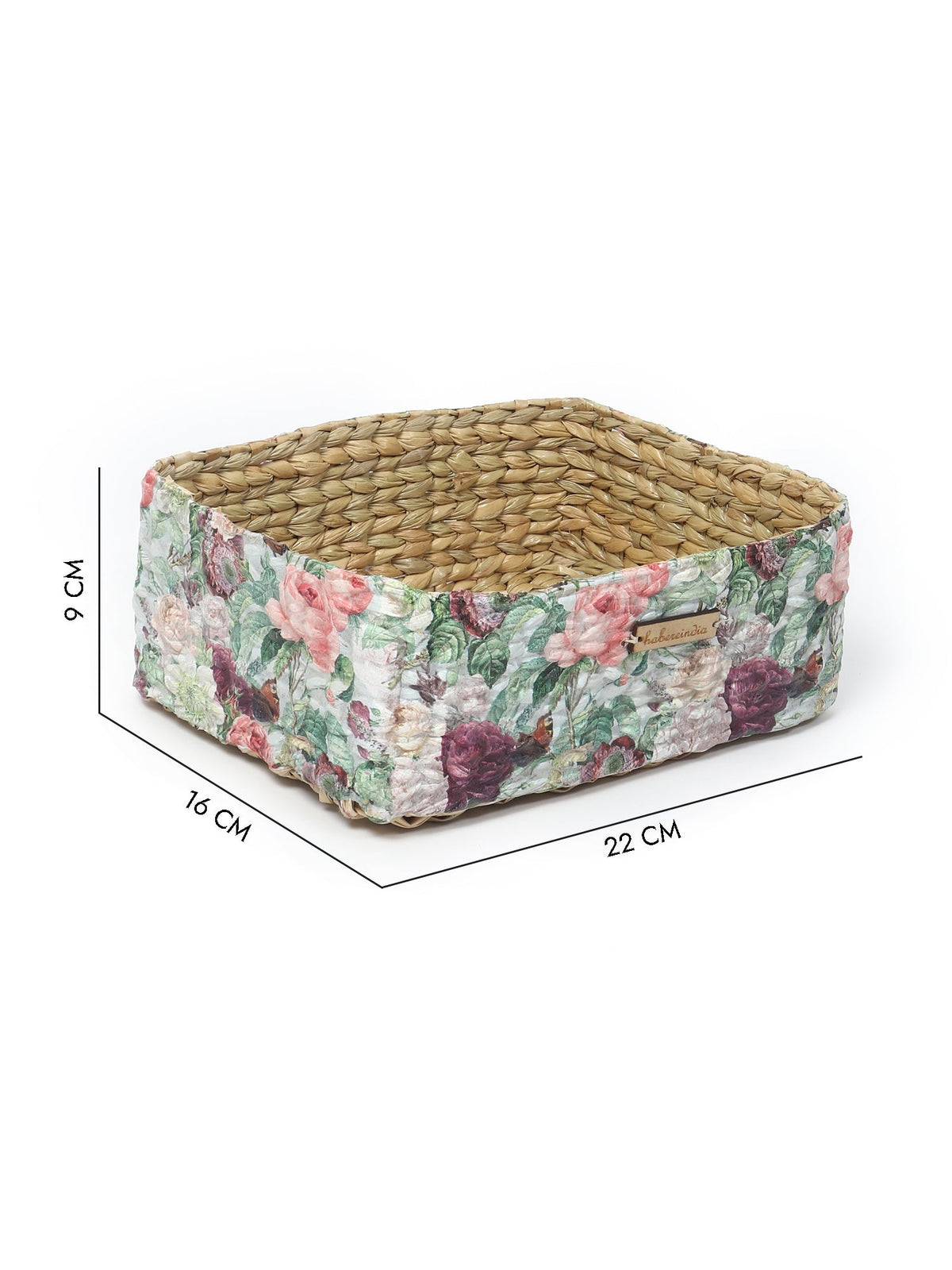 Handwoven Seagrass Organiser Tray for Desk, Vanity, and Home Storage