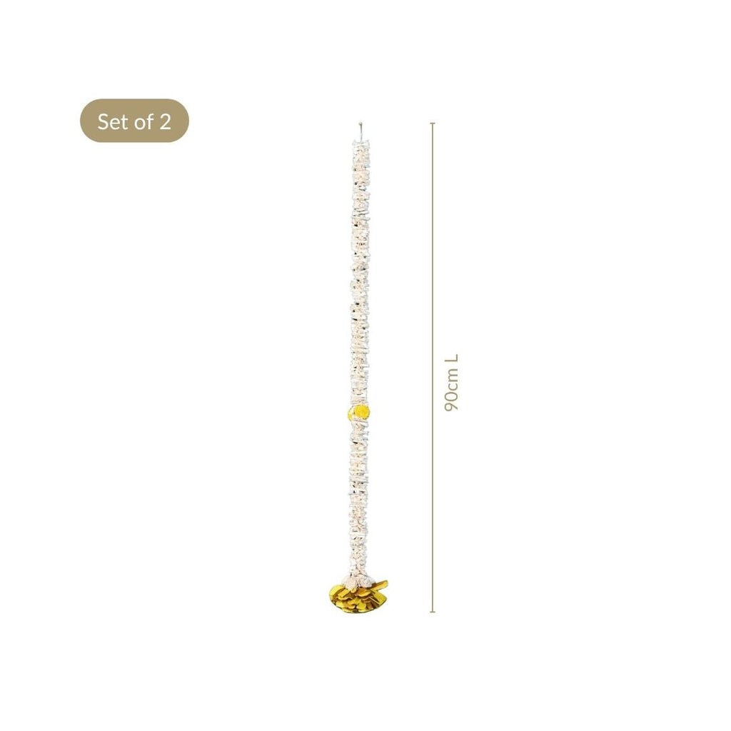 Blume Wall Hanging Yellow Set Of 2 Nestasia