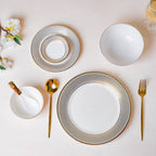 Aurelea 27 Piece Dinner Set For 6 Nestasia