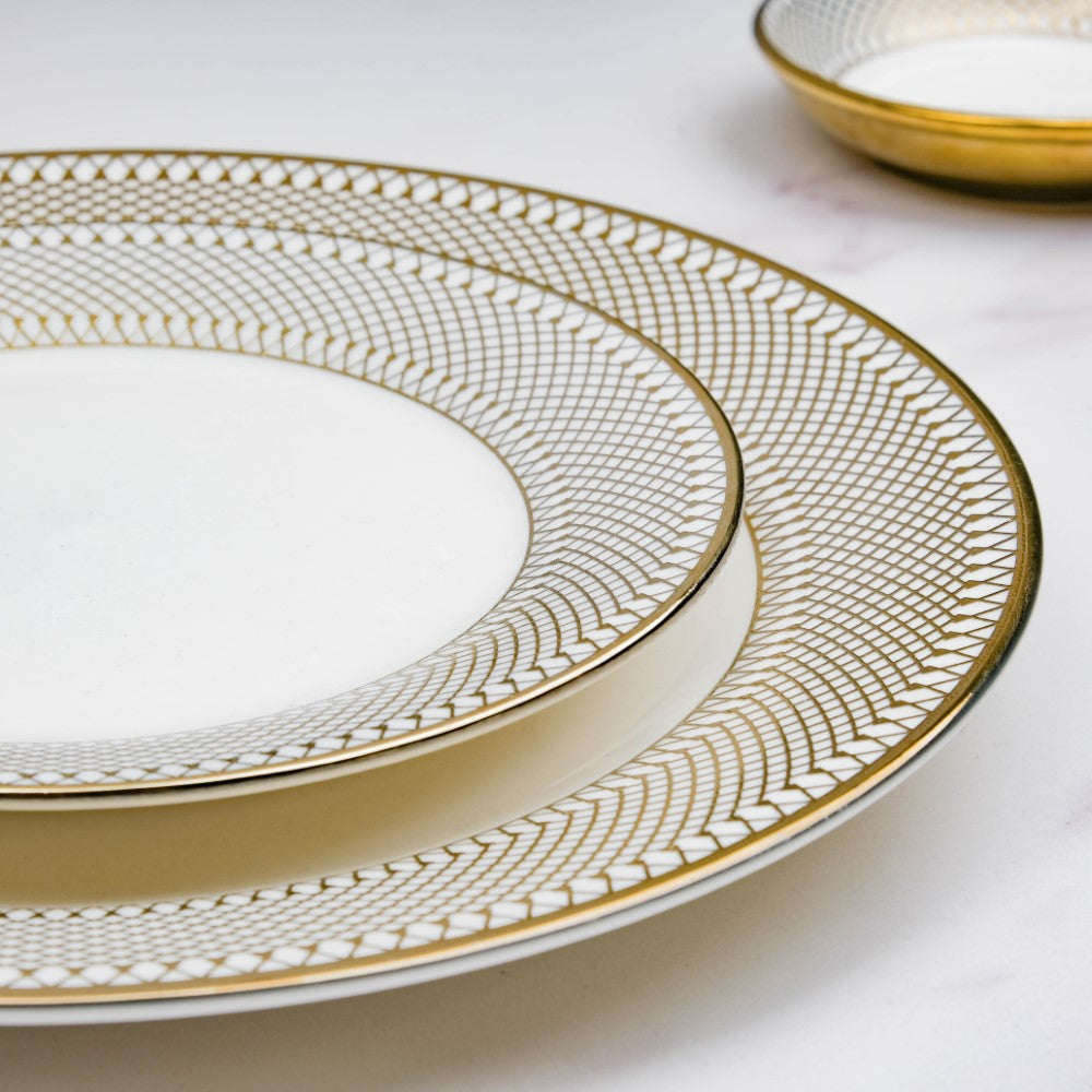 Aurelea 27 Piece Dinner Set For 6 Nestasia