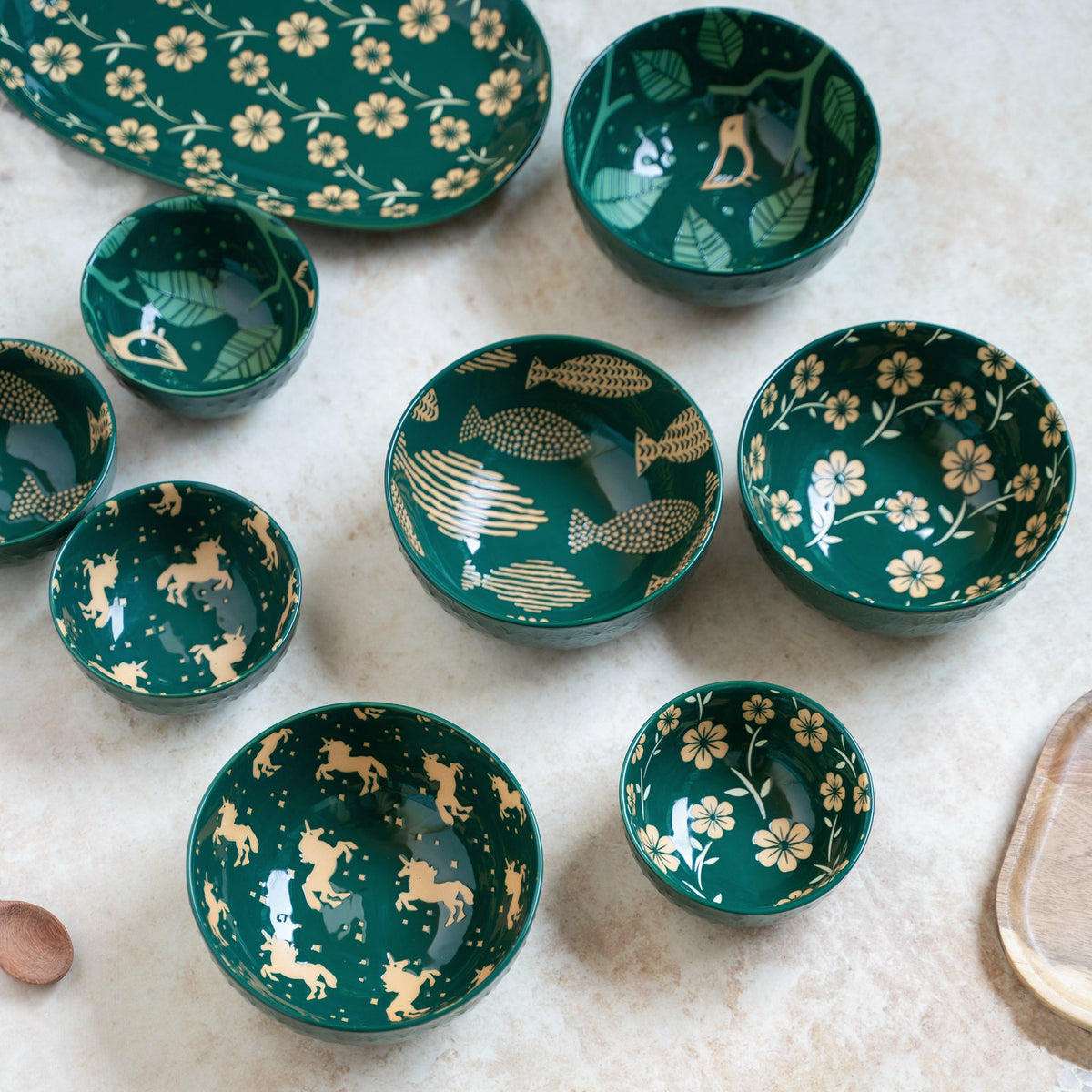 Natura Bowls Green Nestasia