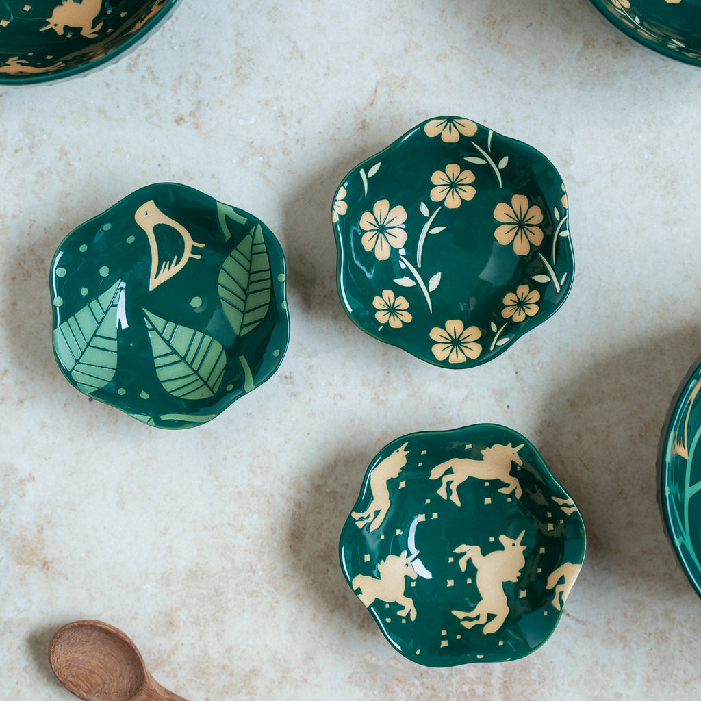 Small Plate Green Nestasia