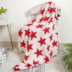 Red Star Throw Nestasia