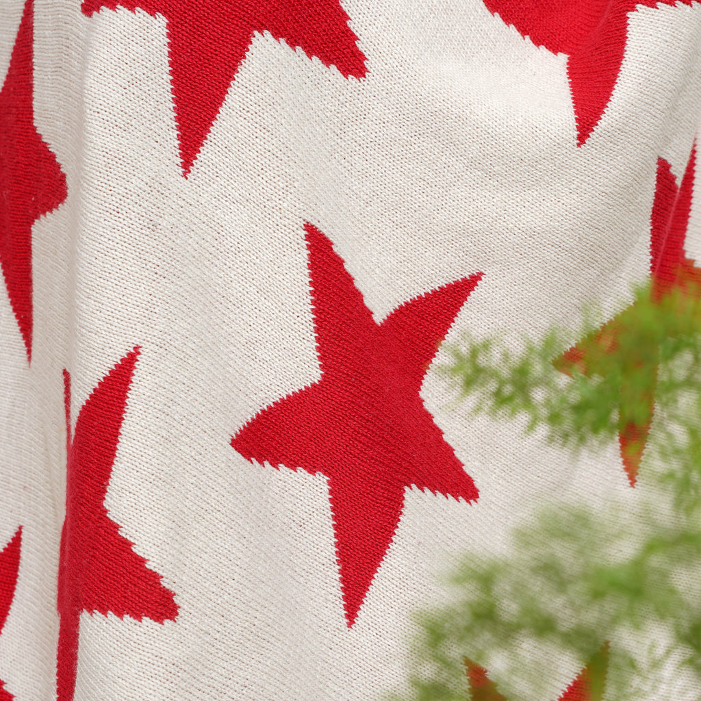 Red Star Throw Nestasia
