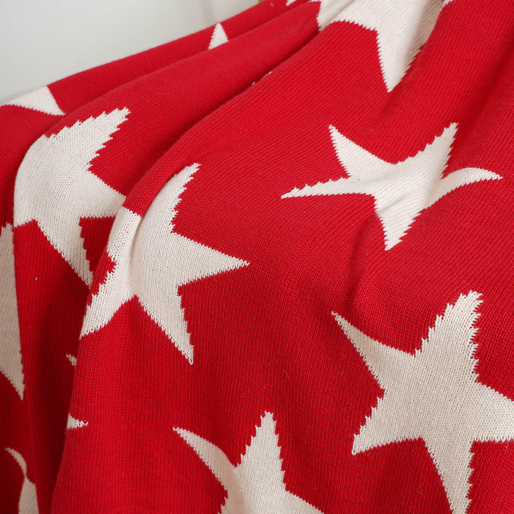 Red Star Throw Nestasia