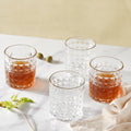 Modern Drinking Glass Set of 4 Nestasia