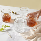 Modern Drinking Glass Set of 4 Nestasia