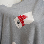 Grey Throw Cover Nestasia