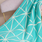 Blue and White Throw Nestasia