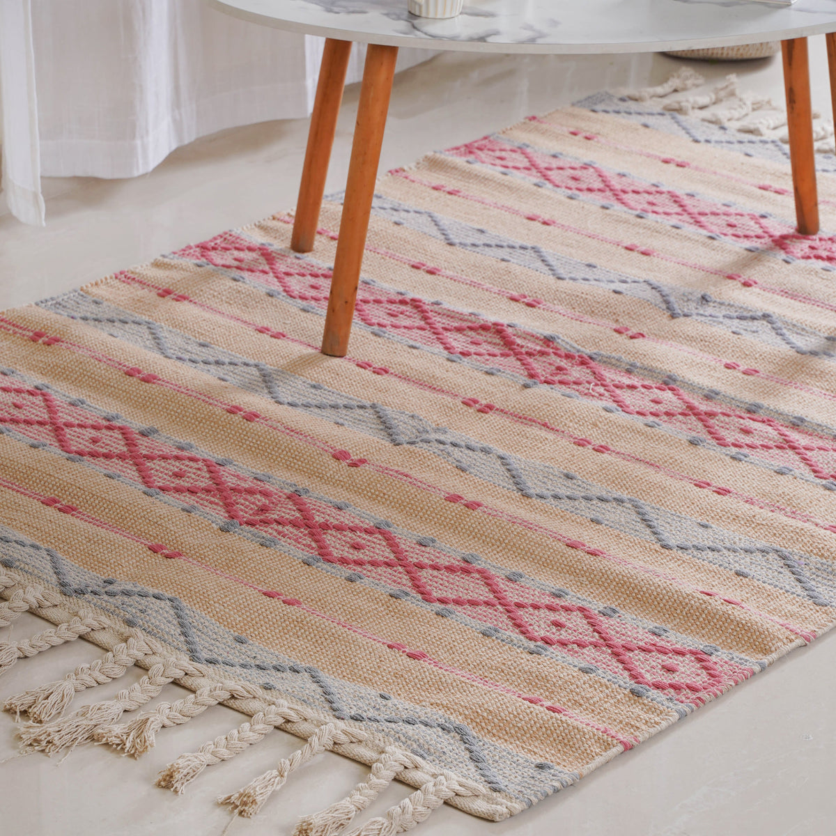 Multicolor Rug for Living Room Nestasia