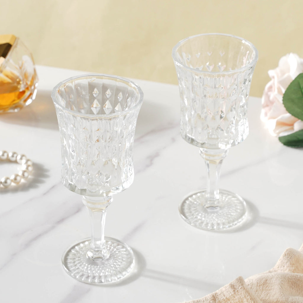 White Wine Glass Set of 2 Nestasia