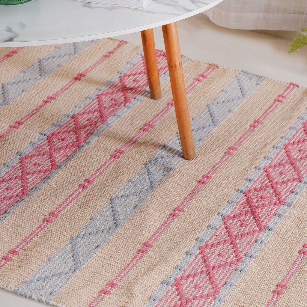 Multicolor Rug for Living Room Nestasia