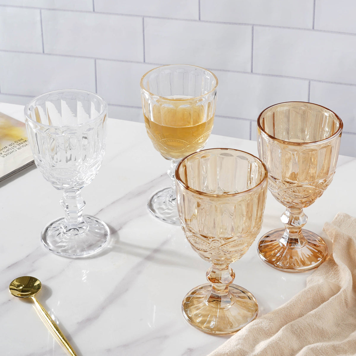 Red Wine Glass Set of 2 Nestasia