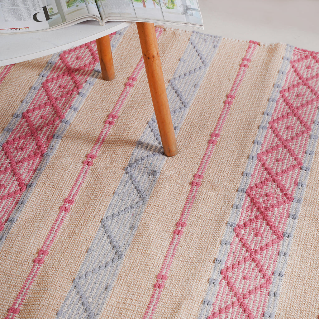 Multicolor Rug for Living Room Nestasia