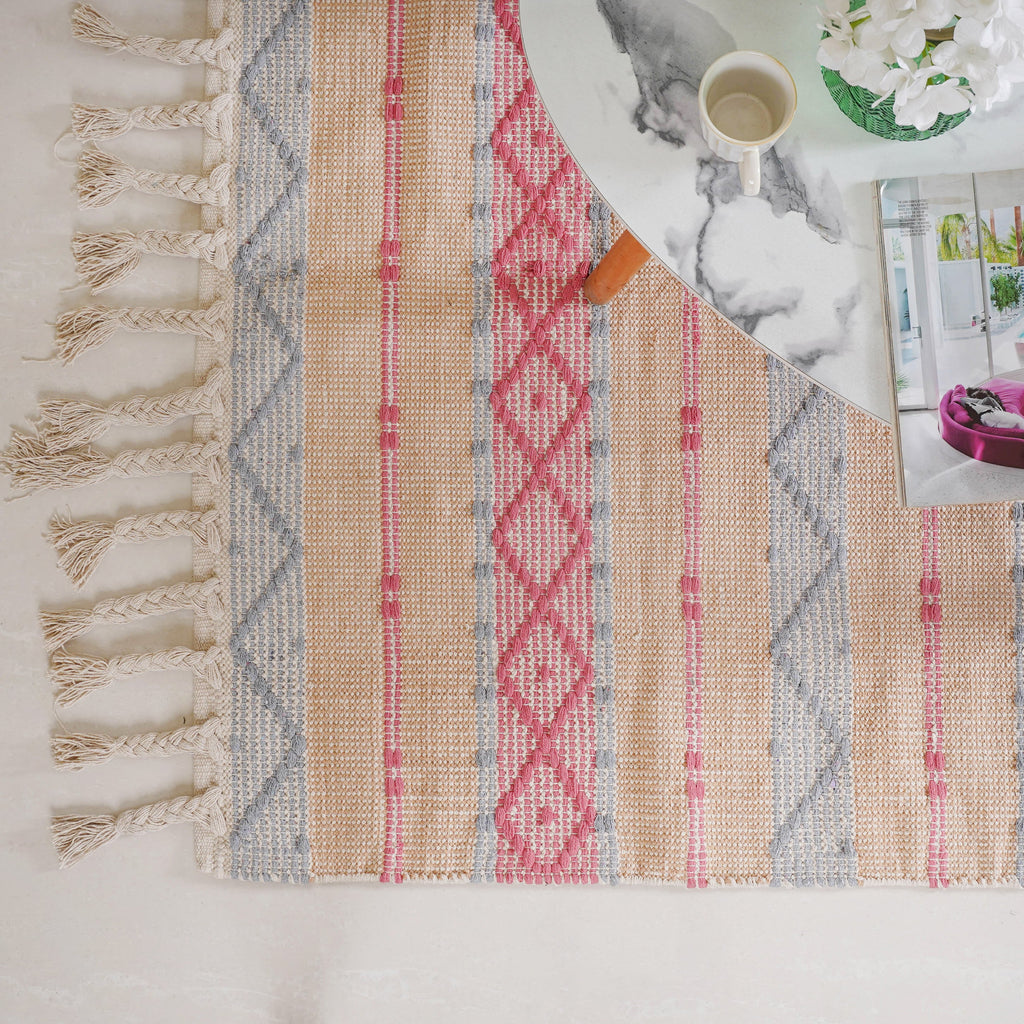 Multicolor Rug for Living Room Nestasia