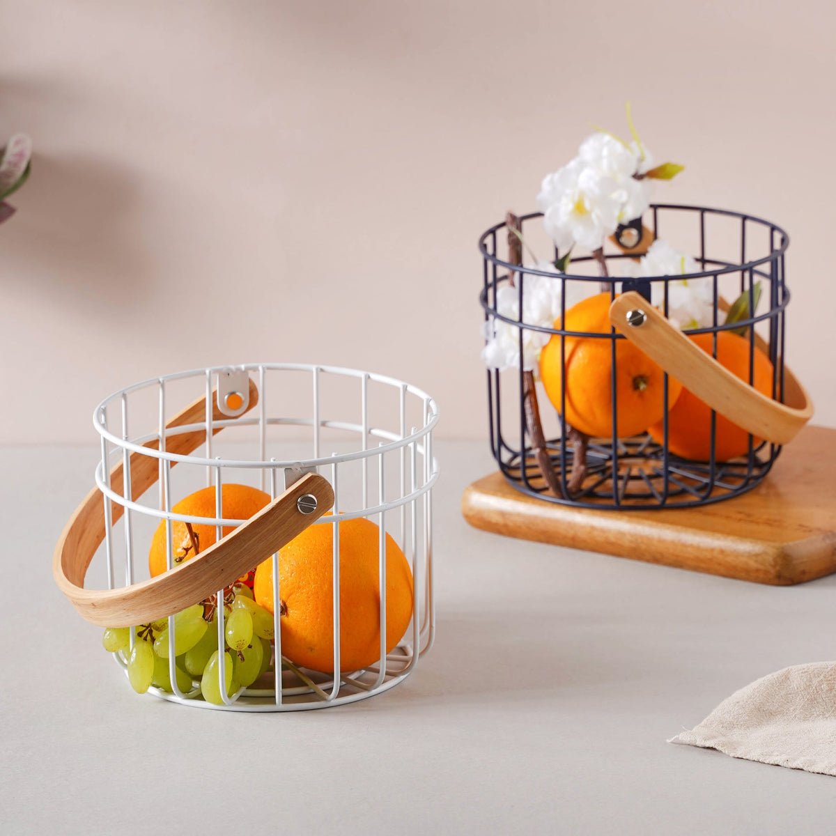 Metal Fruit Basket- Small Nestasia