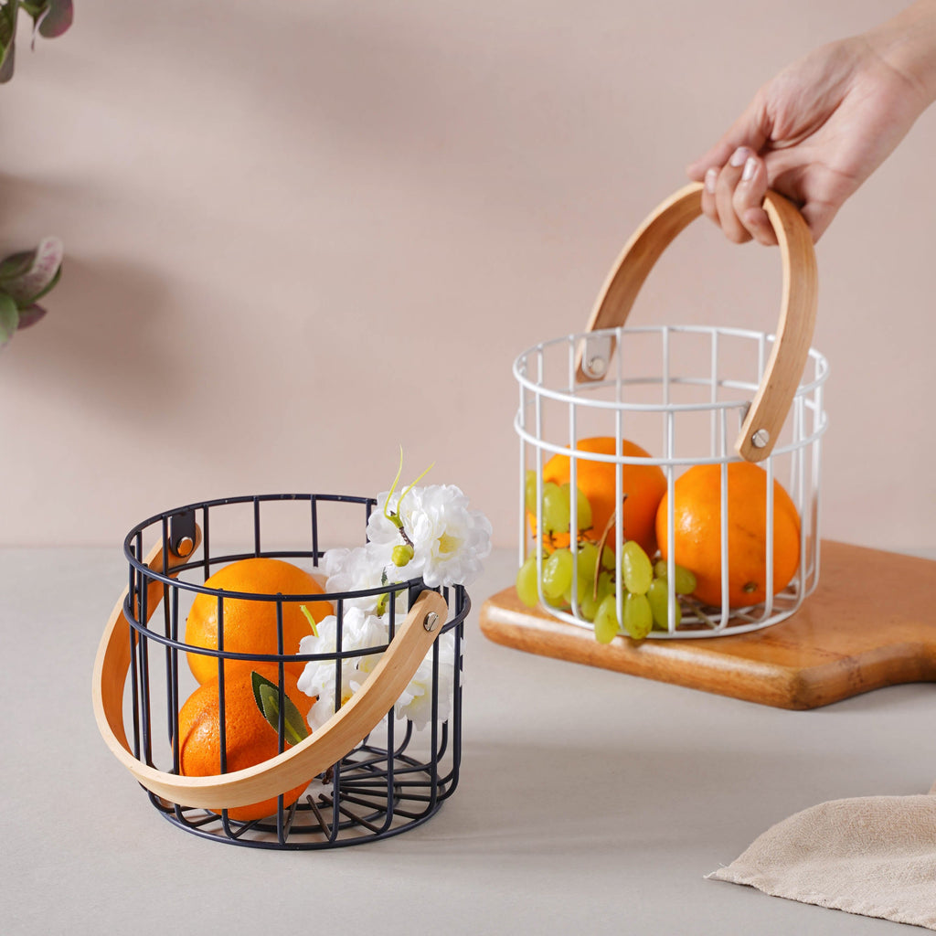 Metal Fruit Basket- Small Nestasia