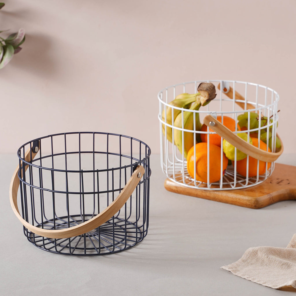 Metal Fruit Basket- Large Nestasia