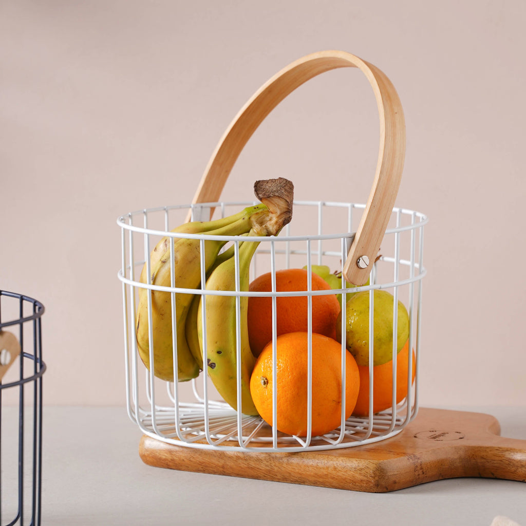 Metal Fruit Basket- Large Nestasia