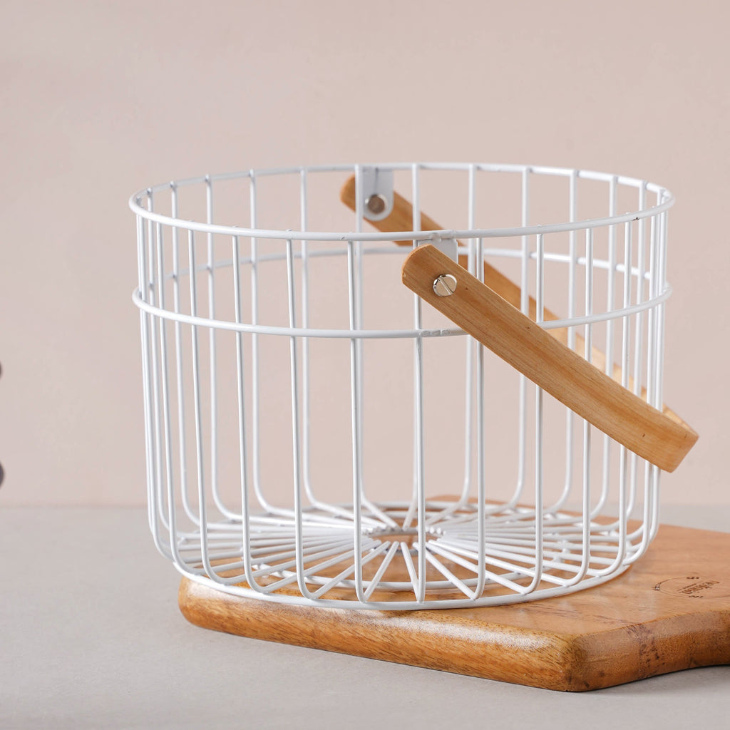 Metal Fruit Basket- Large Nestasia