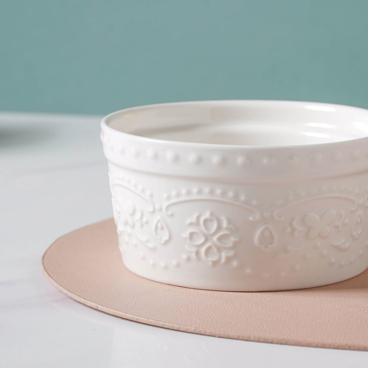White Truffle Textured Pudding Bowl Nestasia