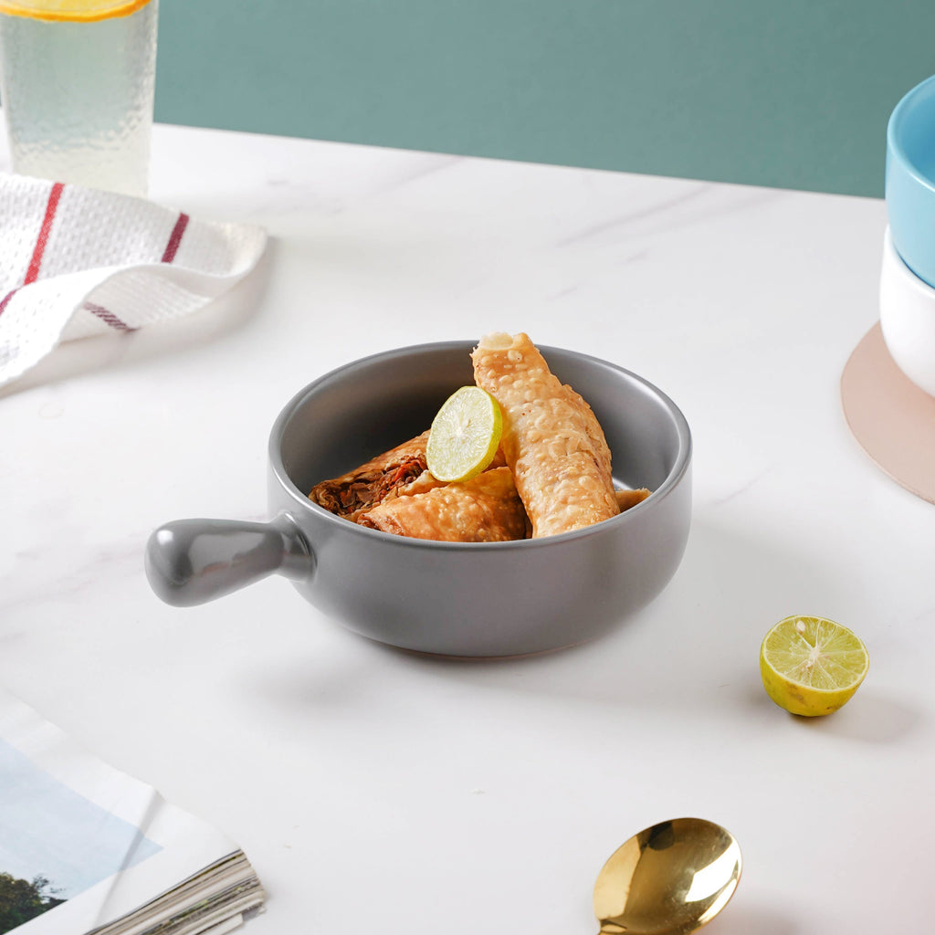 Grey Goodness Baking Pan With Handle Nestasia