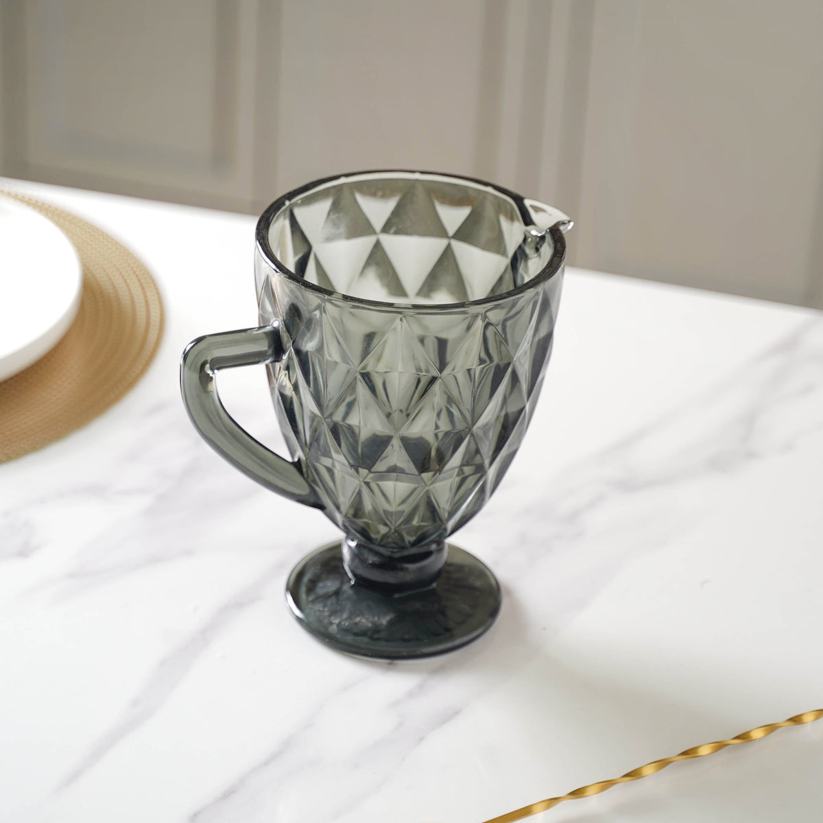 Ash Glass Juice Jug Nestasia
