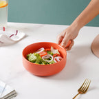 Orange Sherbet Baking Pan With Handle Nestasia