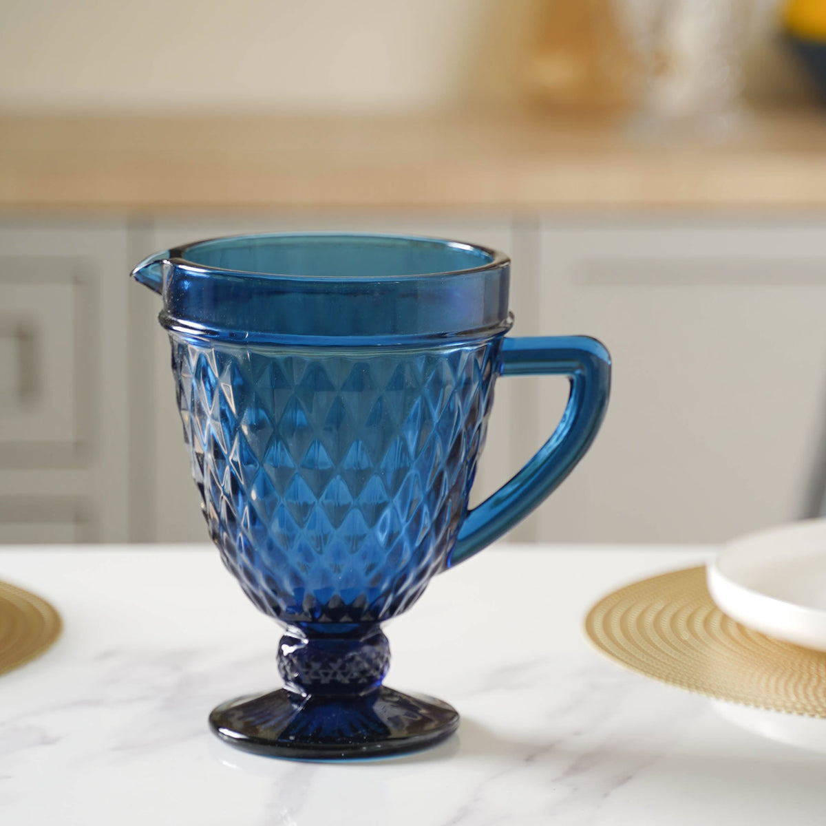 Blue Fancy Juice Jug Nestasia