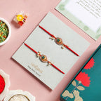 Morpankh Rakhi Duo Set Nestasia