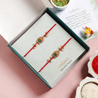 Morpankh Rakhi Duo Set Nestasia