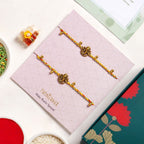 Mangalmurti Ganesha Rakhi Set Nestasia