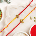 Shubh Ganesh Rakhi Duo Set Nestasia