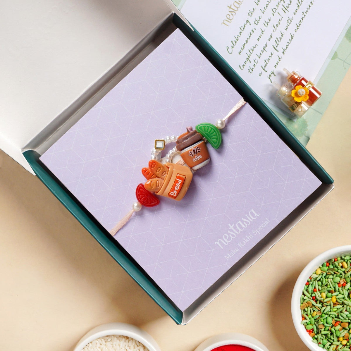 Bread And Brew Rakhi Set For Brother Nestasia