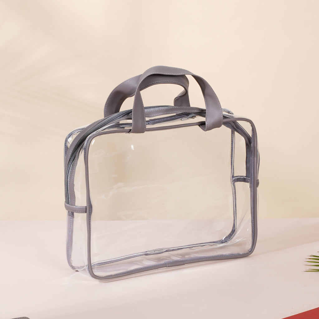 Grey Travel Kit Set of 4 Nestasia