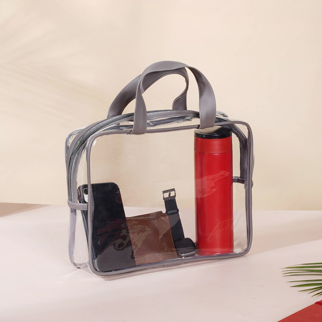 Grey Travel Kit Set of 4 Nestasia