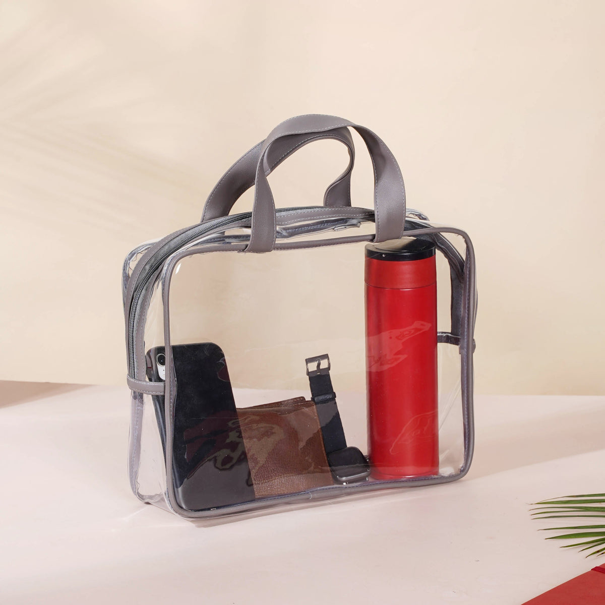 Grey Travel Kit Set of 4 Nestasia