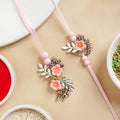 Floral Keepsake Rakhi And Lumba Gift Set Nestasia