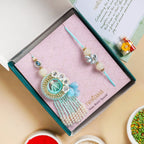 Dainty Luxe Artisan Rakhi Lumba Gift Set Nestasia