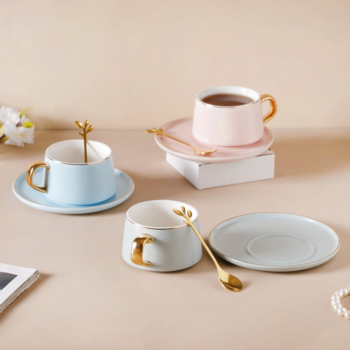 Classic Cup And Saucer Set Nestasia