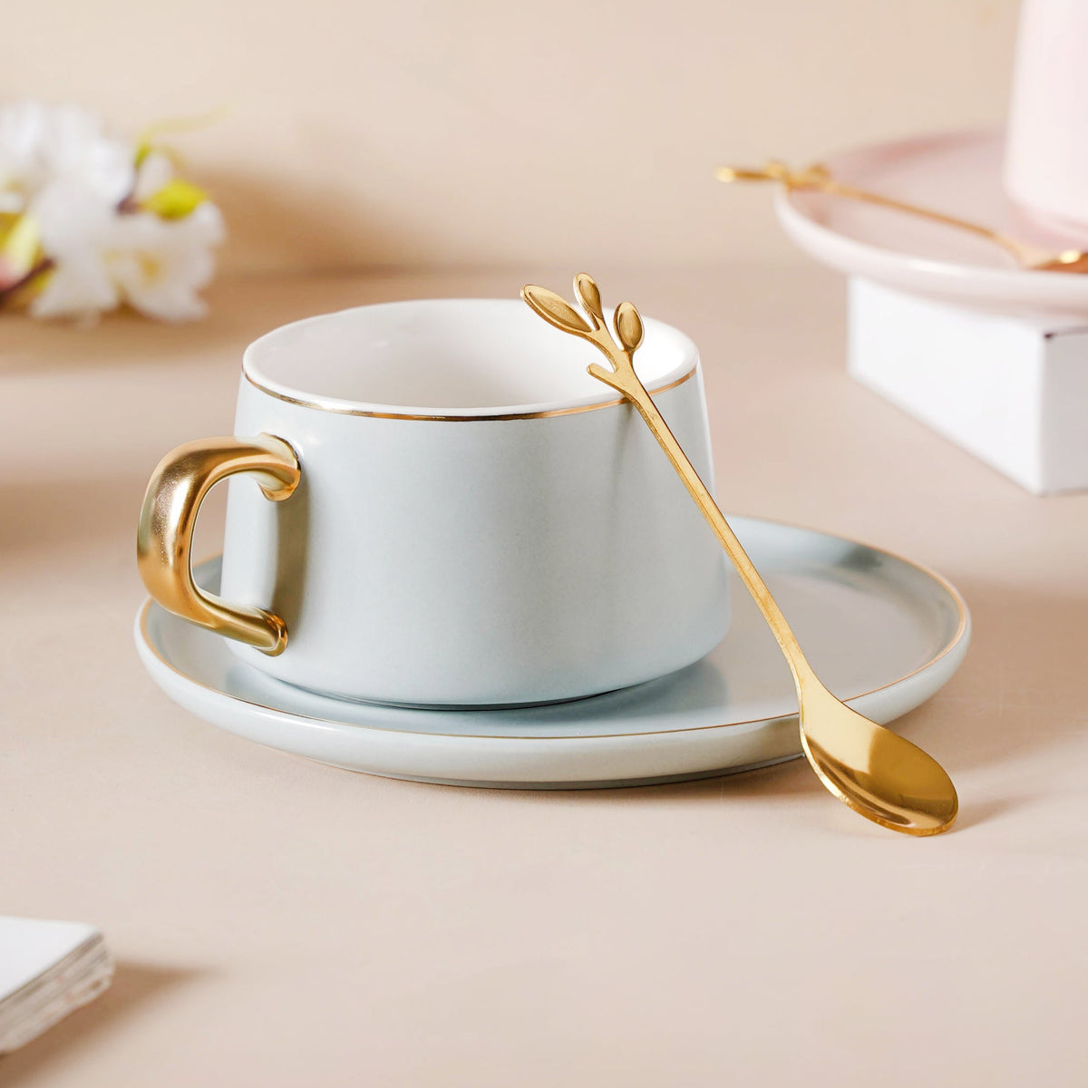 Classic Cup And Saucer Set Nestasia