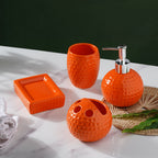 Orange Fantasia Bath Set Nestasia