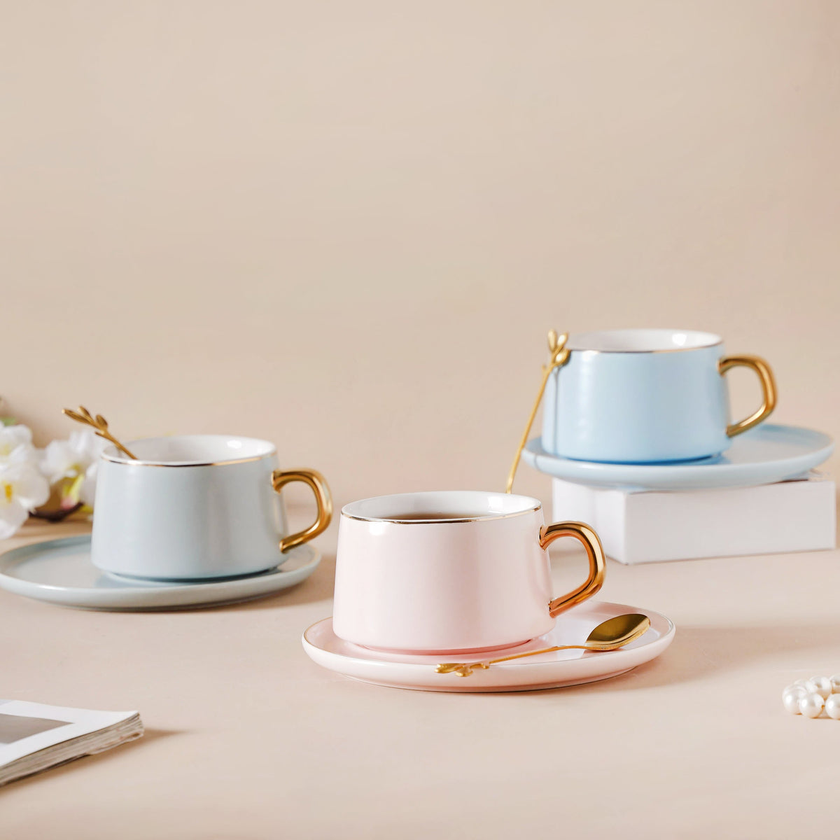 Classic Cup And Saucer Set Nestasia