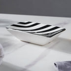 Zebra Stripes Ceramic Bath Set Nestasia