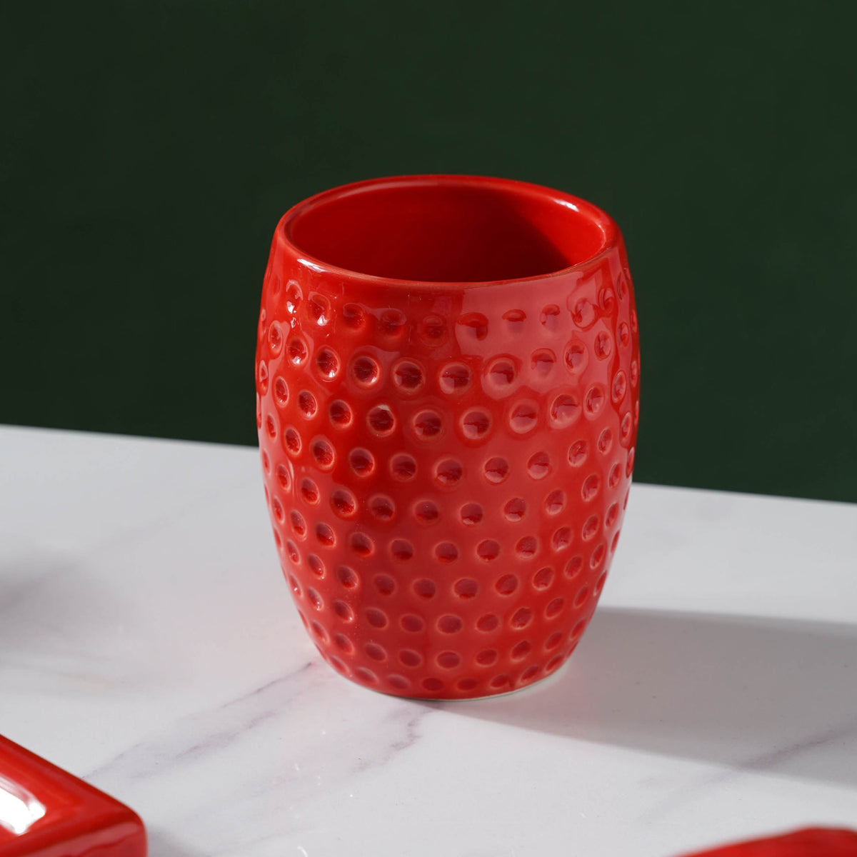 Red Fantasia Bath Set Nestasia