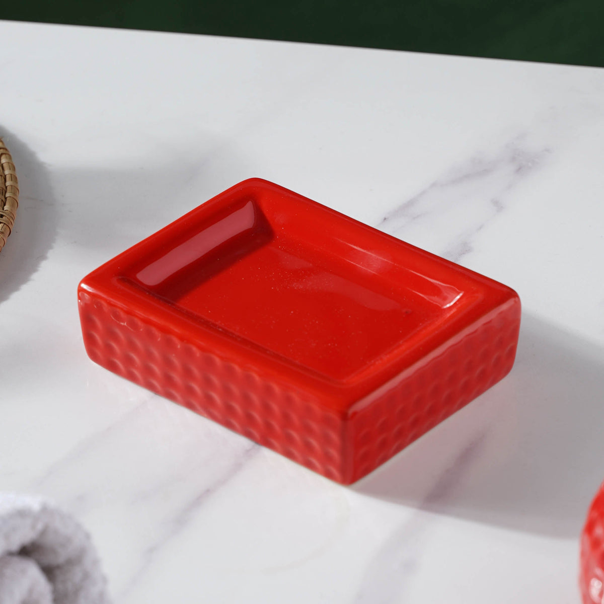 Red Fantasia Bath Set Nestasia