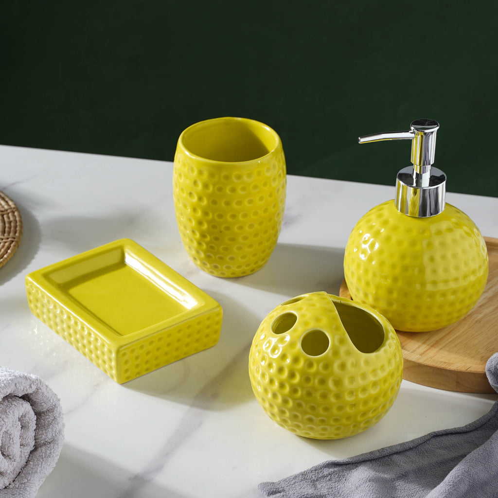 Lime Fantasia Bath Set Nestasia