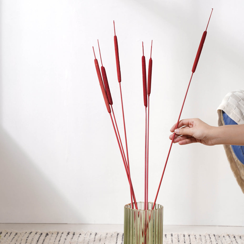 Cattail Stem Red Nestasia