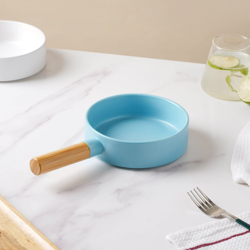 Blue Muffin Baking Pan With Handle Nestasia