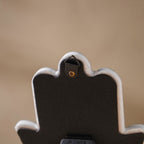 Red Healing Hamsa Hand Decor With Stand Nestasia